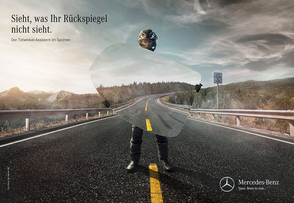 Kampagne für Mercedes-Benz Vans
